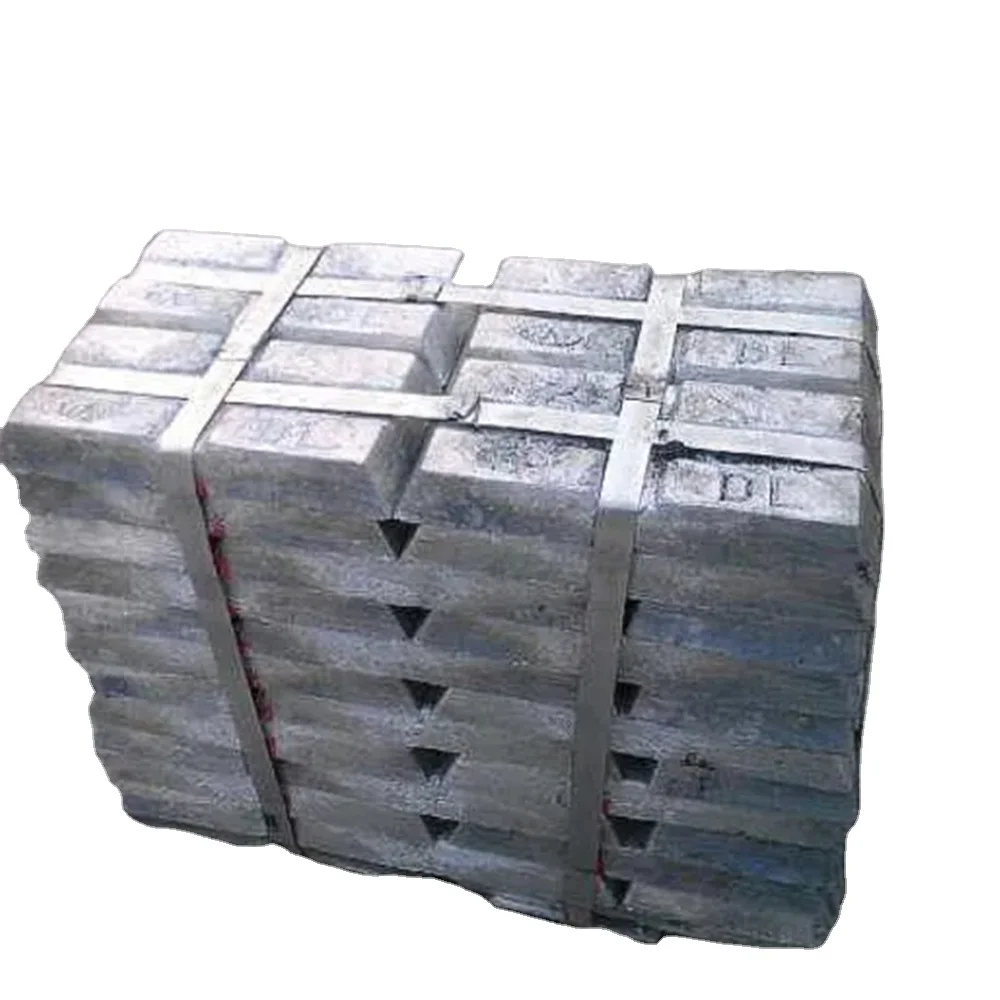 Metal material Cheapest best price  99.99% purity Zinc ingot high level