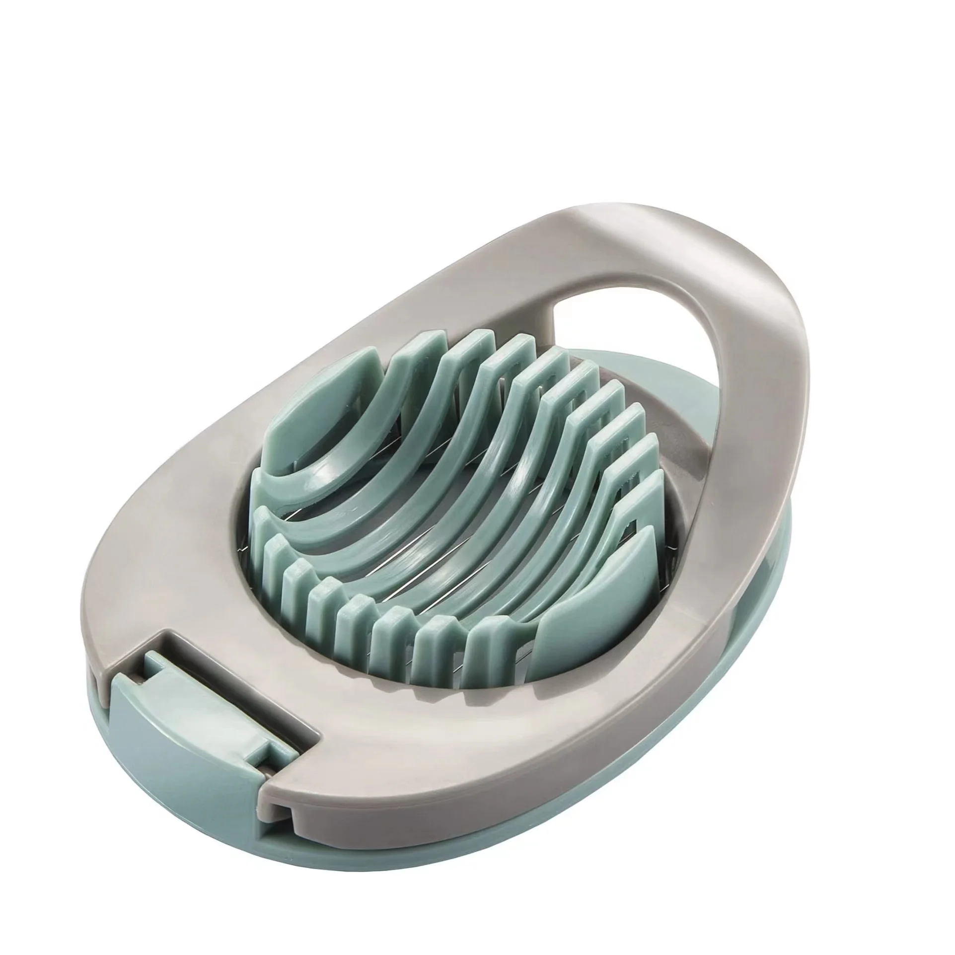 Amazon Hot Sale Stainless Steel Wire Egg Slicer for Boiled Eggs Strawberry Cutter