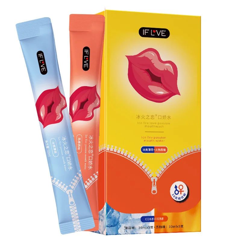 Portable 20ml Fruit Water Based Edible Oral Sex Water