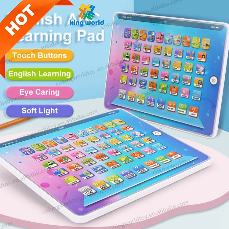 Early Child Development Toy with Number Learning, ABCs, Spelling, Melodies Educational Toy kids Learning Pad Fun Kids Tablet