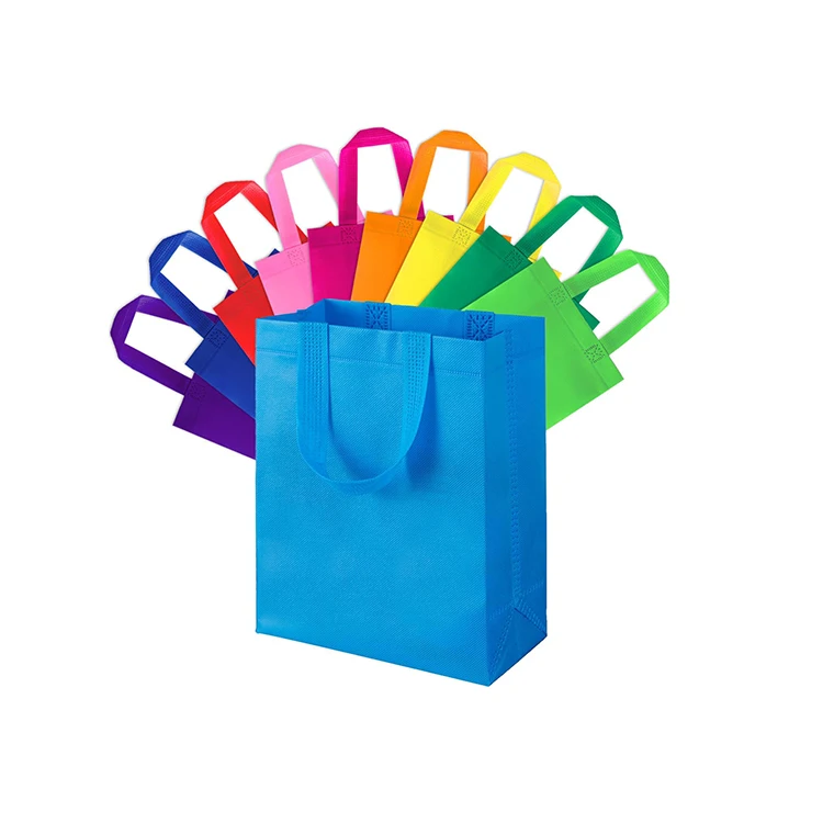 China Fabriek Aangepaste Promotional Logo Gedrukt Niet-geweven Zak Herbruikbare Grocery Tassen Zware Winkelen Pp Non Woven Tas