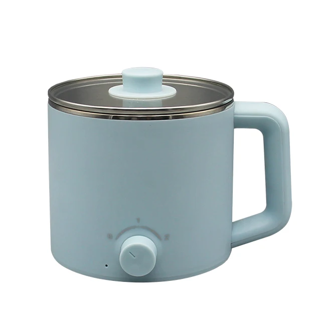 Electric Pot Kitchen Home Appliances Non Stick With SS304 Steamer Electric Noodles Pot Student Mini