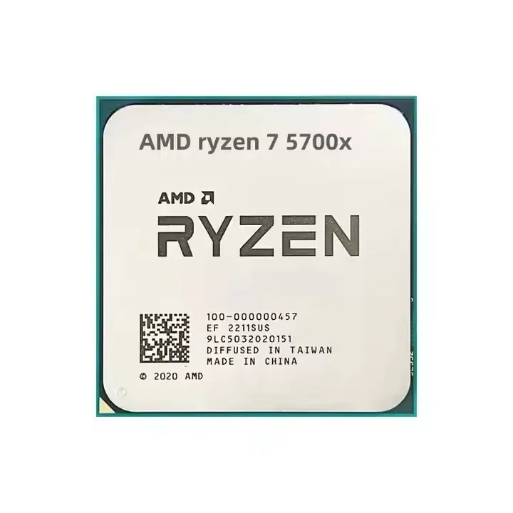 newest cheap CPU amd ryzen 7 5700x 5900x 5700g 5800x 5950x computer used cpus tray or boxed