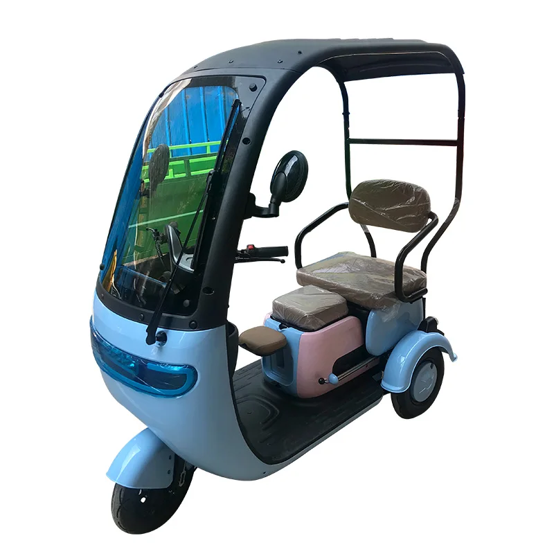 2024 New Design 3 wheel electric motorcycle 800W Electric Trike 48V 60W20Ah Open Body Electric Tricycle for Adults Bike Use