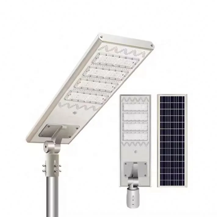 Hot Selling IP66 Solar Street Lamp High Energy Conversion All In One Solar Street Light Die Cast Aluminum