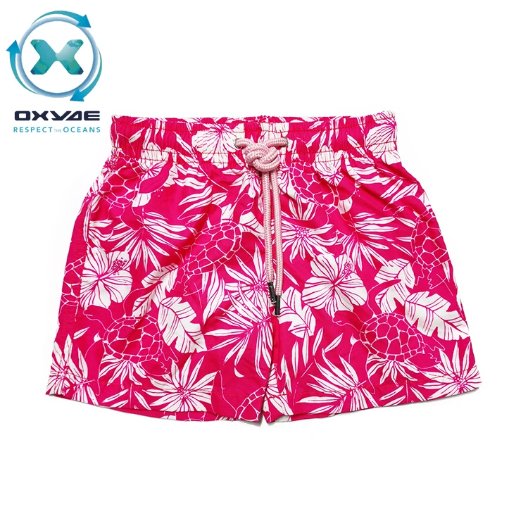 OEM экологически чистые мужские пляжные шорты для плавания, Рециркулированные пляжные шорты для мальчиков