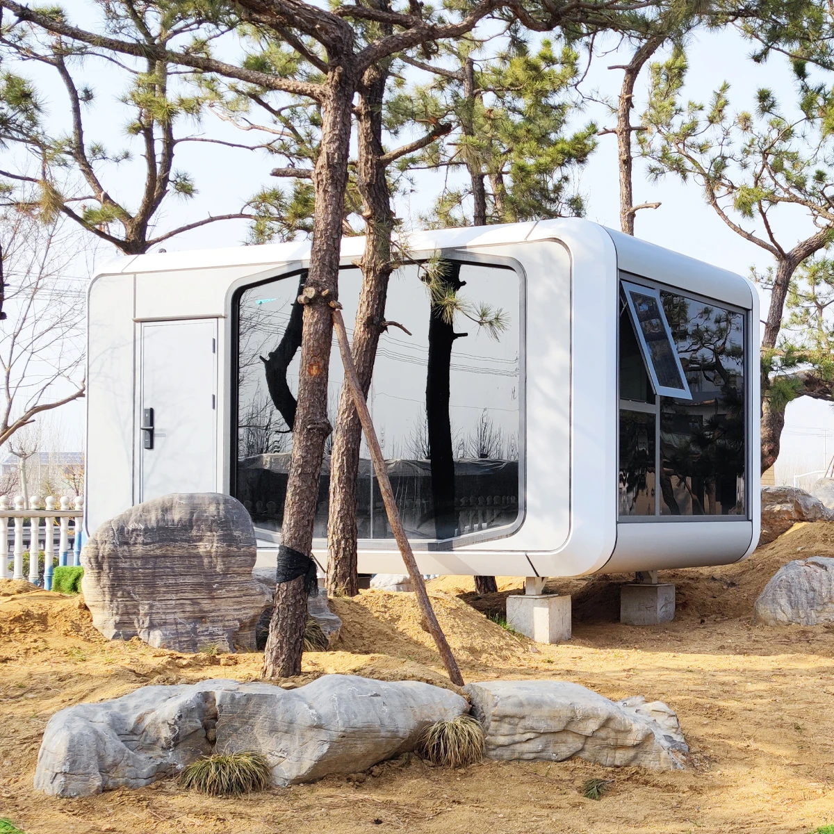 space capsule house luxury capsule house 2 bedroom capsule for hotel