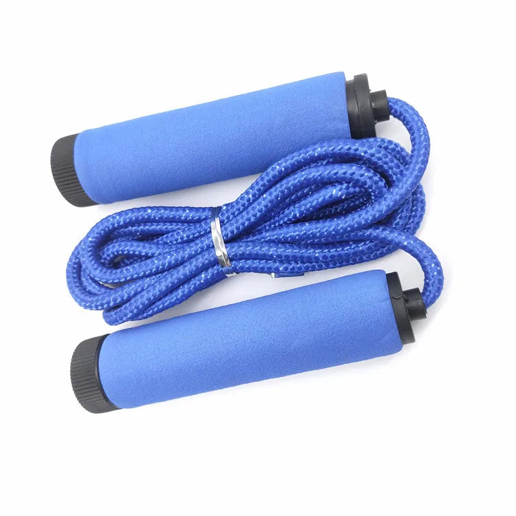2022 Wholesale Promotional PP Nylon Jump Rope Fitness Equipment Skipping Rope with Foam Handle