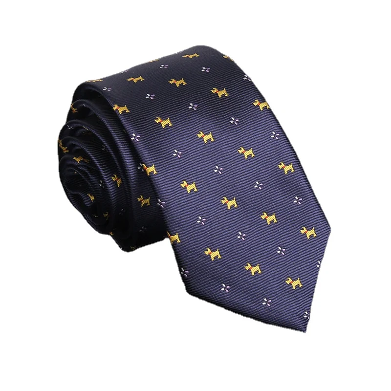 Printing Tie Animal Design Necktie Custom Pattern Printed Fashion Ties for Men