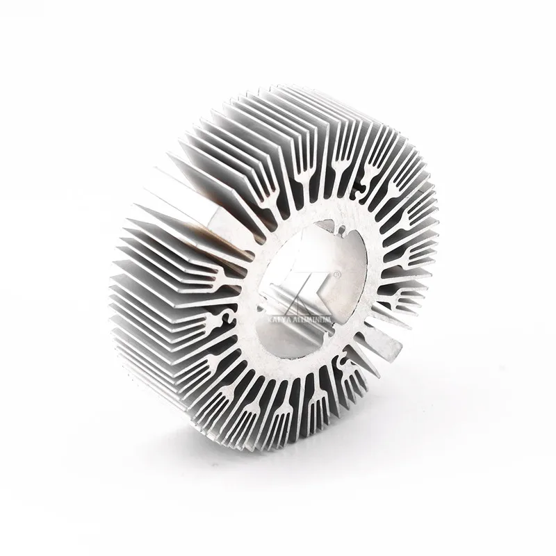 Hot selling Heat Sink CNC Machining Anodized Silver Aluminum Large Industrial Aluminium Heat Sink for LED light aluminum profile