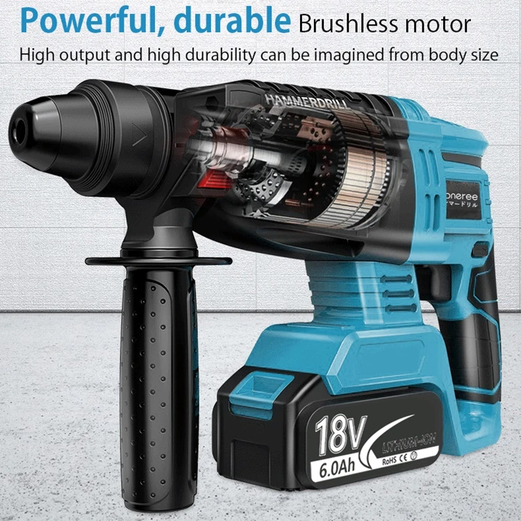 Widely Used Superior Quality Electric Handheld Hammer Percussion Drill