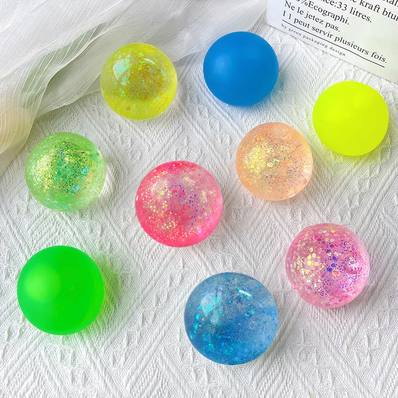 Богатые игрушки OEM Jouets для детей TPR Красочные сахарные мальтозные фиджеты сенсорные шарики