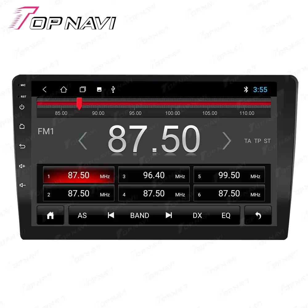 Портативный 9-дюймовый Android Авто GPS-навигатор видеоплеер Универсальный 2 Din автомобильный радиоприемник с MP3 LCD и беспроводным подключением