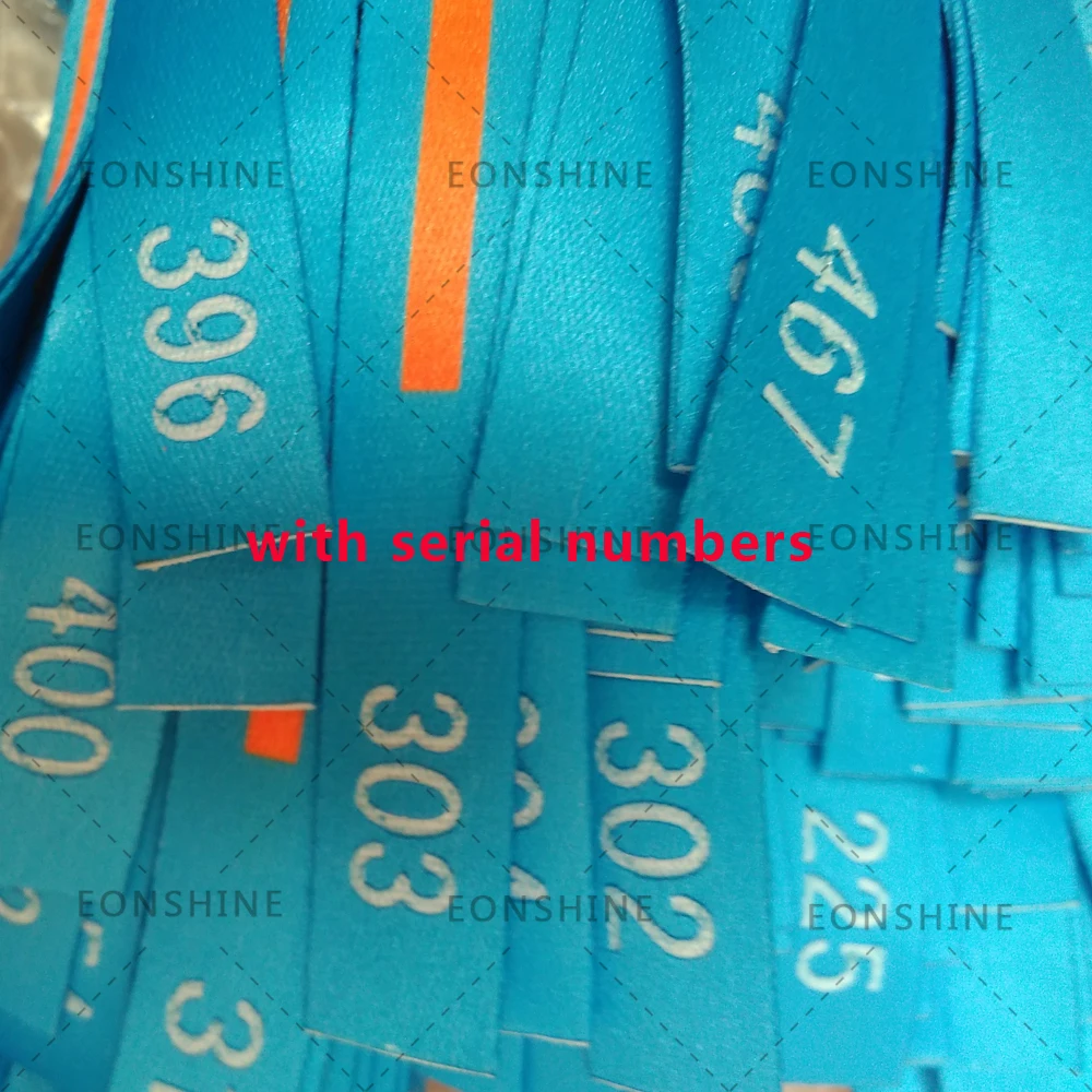 Custom Logo Printed Woven Bracelet Music Festival Wrist Band Cloth Fabric Event Wristbands