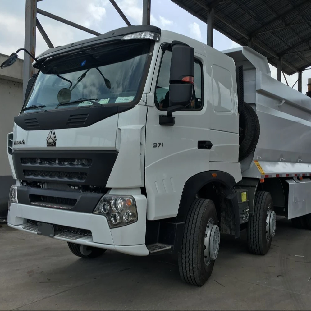 Sinotruck Dump 8X4 6X4  6X6 25 30 50 Toneladas Tipper Truck Tractor Head 12 10 Wheels Dump Truck Camion De La Basura