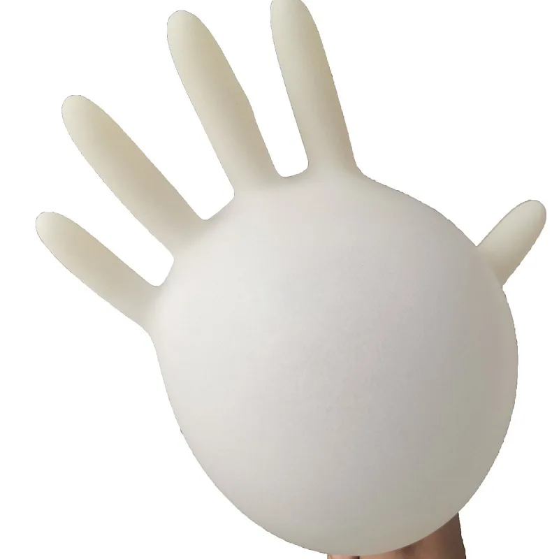 Hot Sale Examine Non-sterile Gloves Medical Latex Gloves disposable medium latex gloves