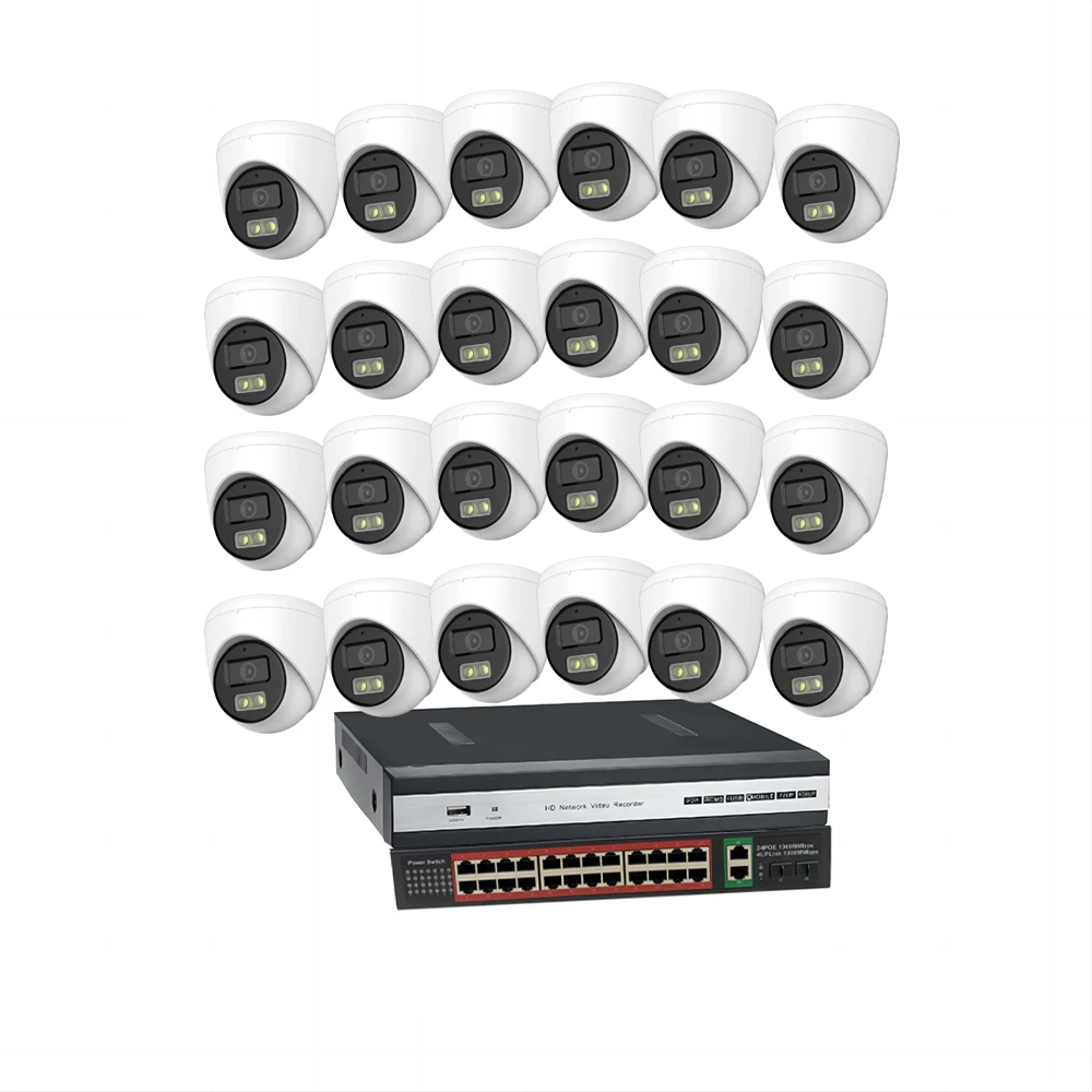 SZGOING 8MP 24 cctv camera 8mp security camera system 24 channel nvr ip camera 8mp 24 channel