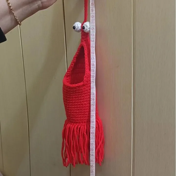 Small size Sewing & Weaving bag Handmade for decoration and storage Crochet Bag