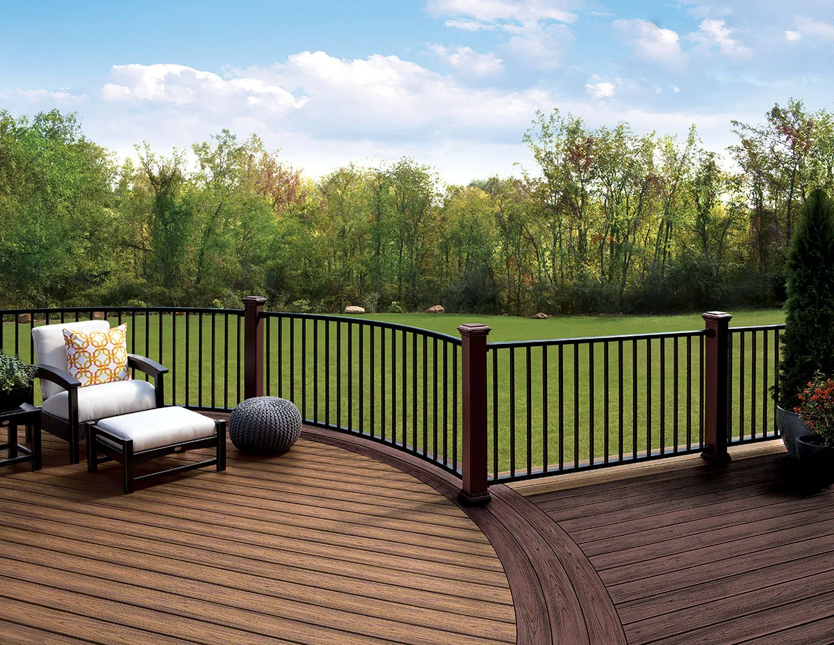 Modern waterproof wood plastic composite decking UV resistant outdoor WPC DIY decking tiles/low price wpc decking