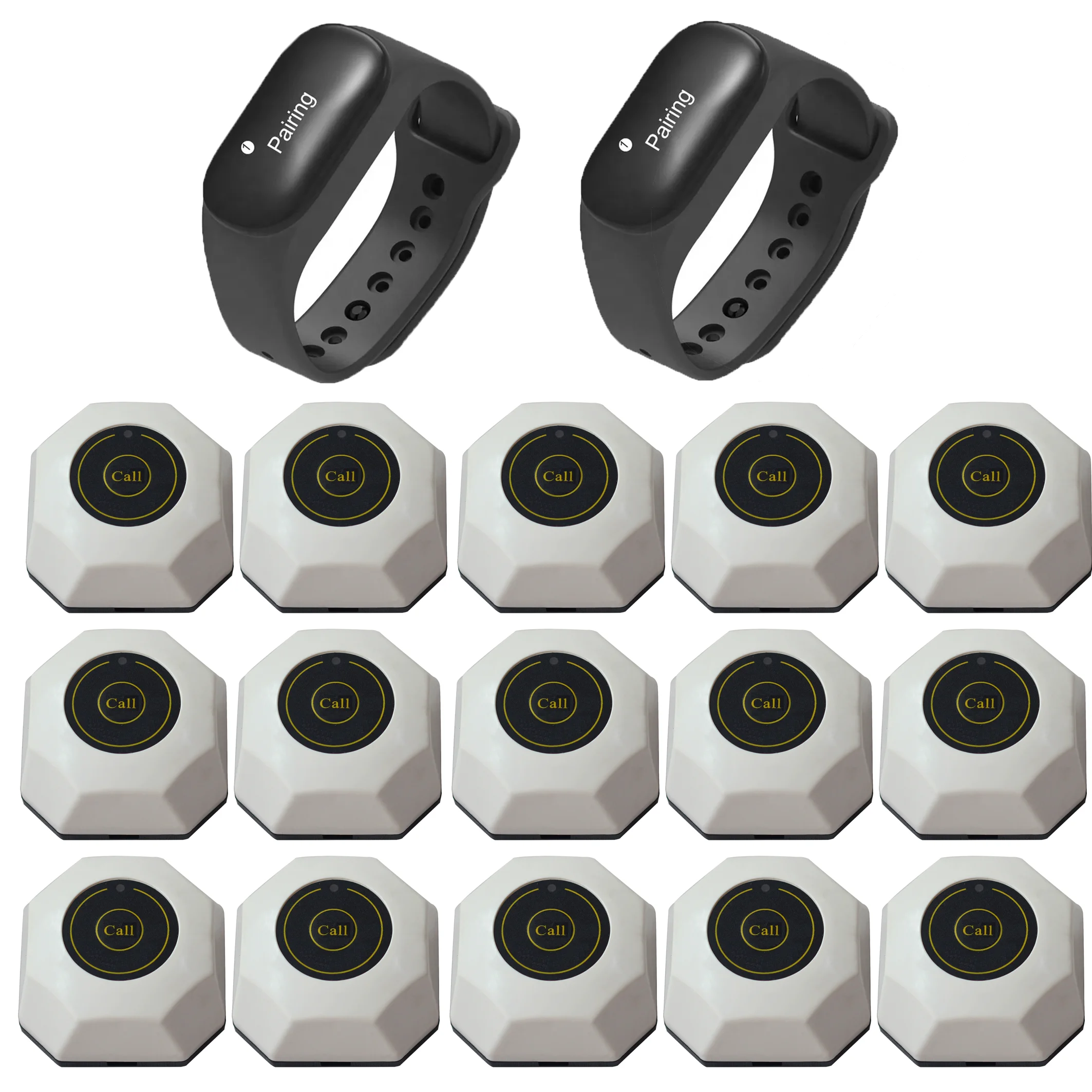 Jiantao JT-860-B1 Watch Coasters Pagers Wireless Calling System For Restaurant  Equipment Hookah Food Truck Coffee  Bar