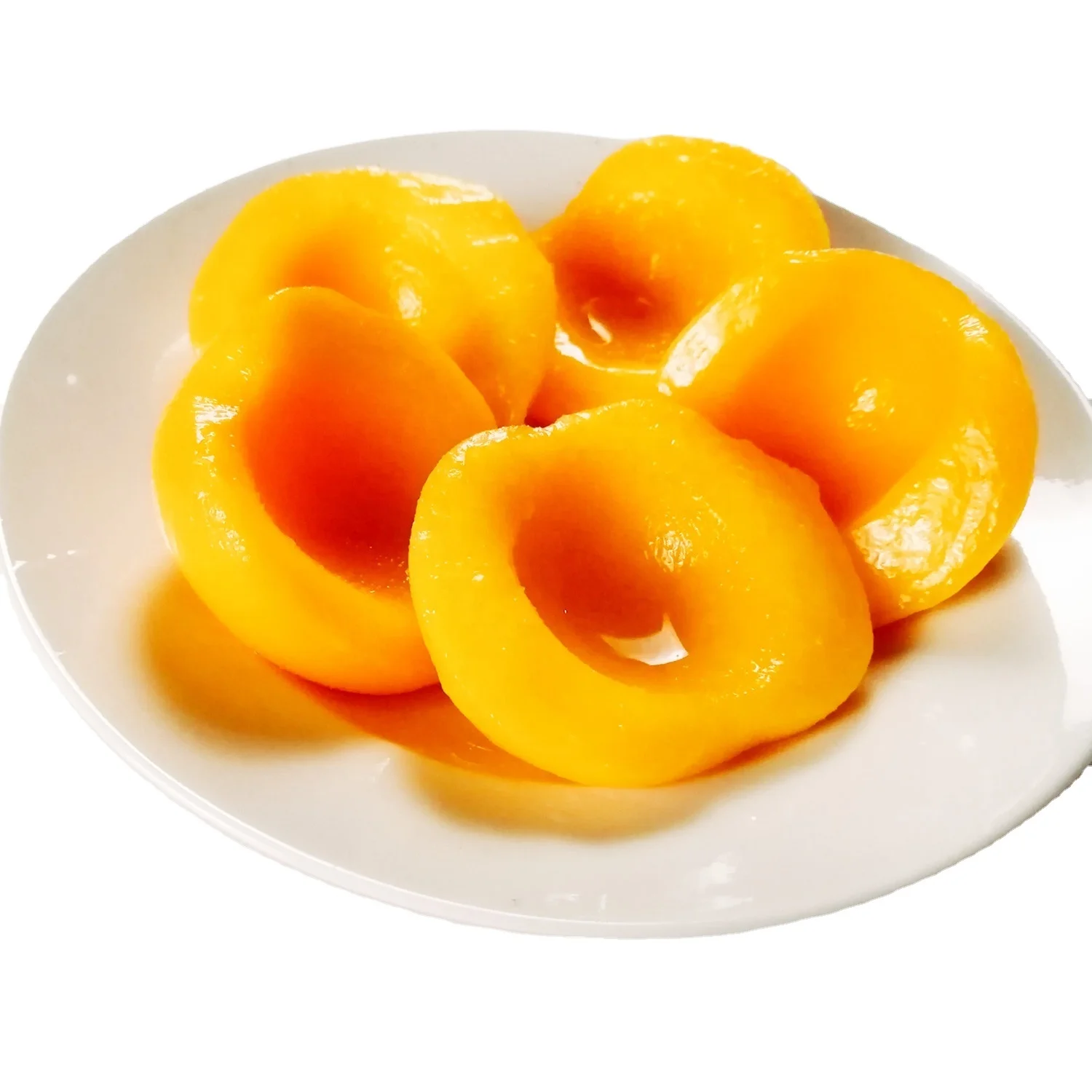 2500g factory made healthy delicious canned yellow peach halves in light syrup