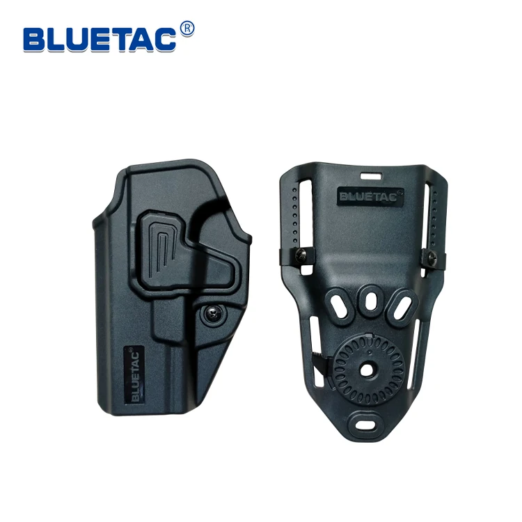 Bluetac universal polymer holster with low ride belt loop