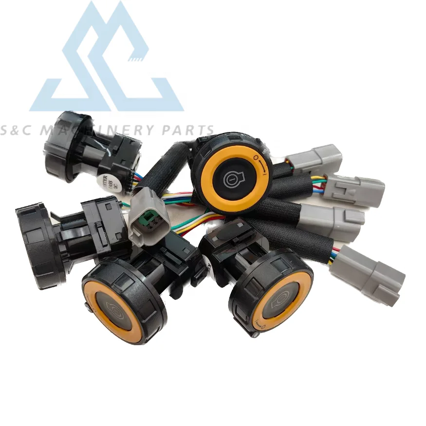 excavator part Throttle knob 5265708 E340 E352 E320 E323 E336 526-5708 Push Button Start Switch
