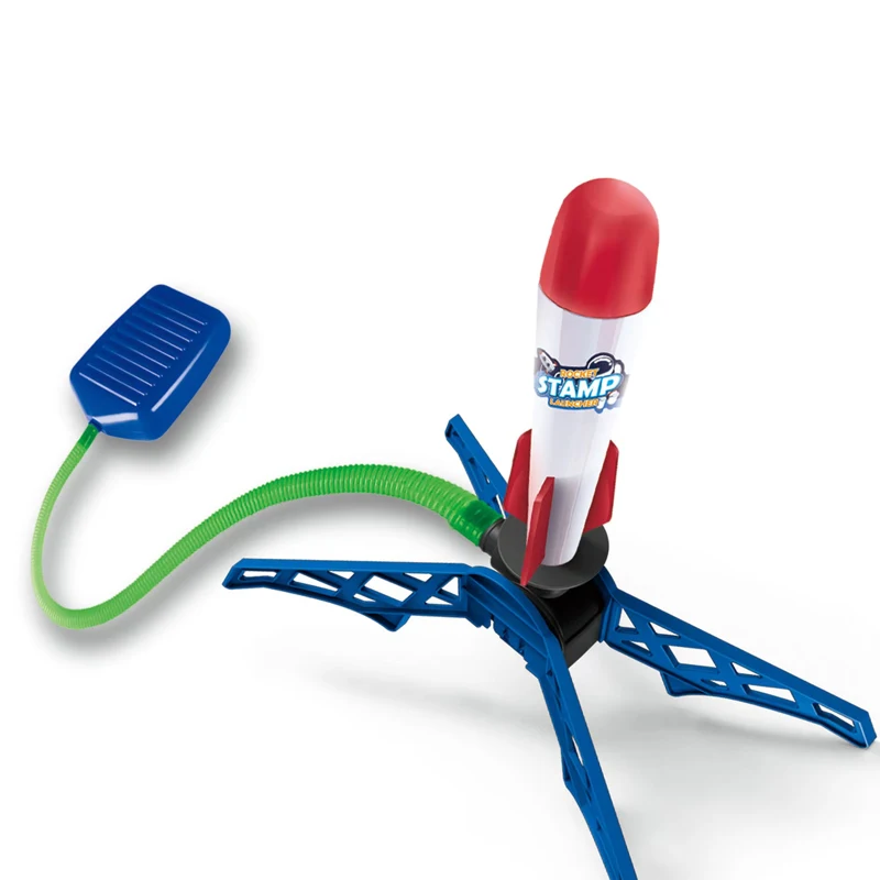 Hot Selling Stamp Skyrocket Set Wholesale Soaring Rocket Launcher Popular EVA Rocket Catapult
