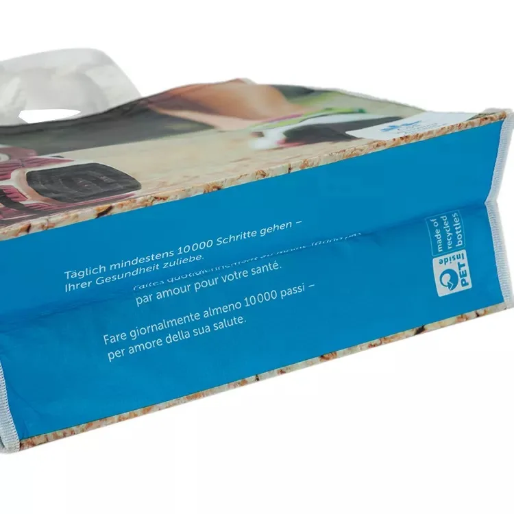 Eco Friendly Cheap Customized Pattern Large Strong Printing Pattern Non-woven Shopping Rpet Bag