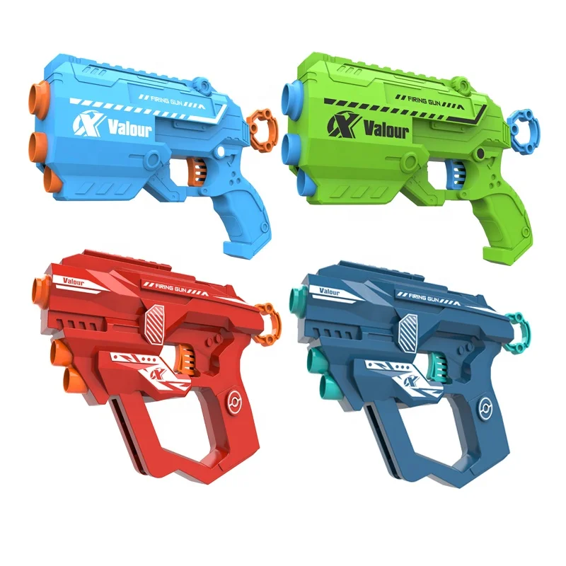 Shantou Toys Outdoor Activities Shooting Game Mini Soft Bullet Gun Play Set Plastic Gun Pistol With Soft Bullet