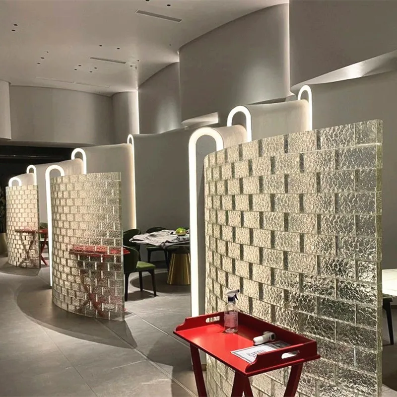 New Design Good Quality Wholesale Glass Blocks Crystal Clear Decorative Glass Bricks Of Partition Walls Building Glass