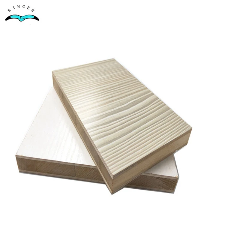12/15/18/25/40mm thickness melamine faced block board manufacture