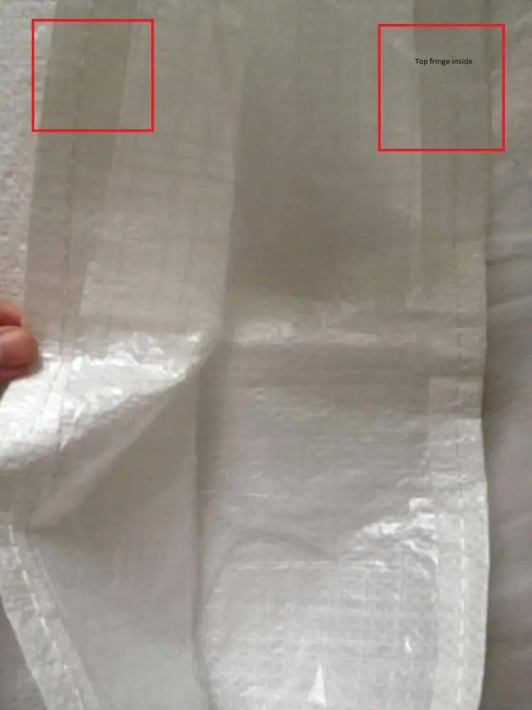 
animal feed laminated recyclable pp woven shopping tote bag sack 50kg 