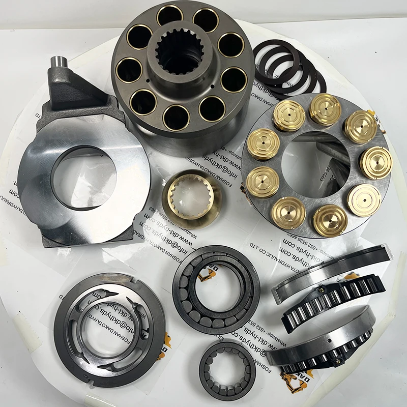 A4VG Pump parts A4VG125 headcover  Cylinder block charge pump piston shoe retainer plate swash plate valve plate bearing