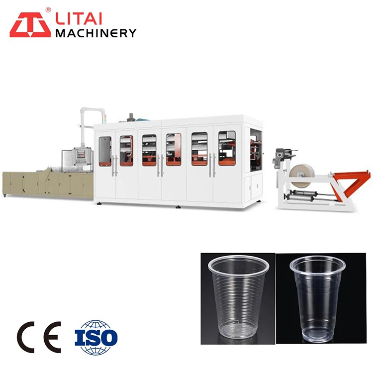 Fully Automatic Disposable Container Thermoforming Jelly Cup Machine