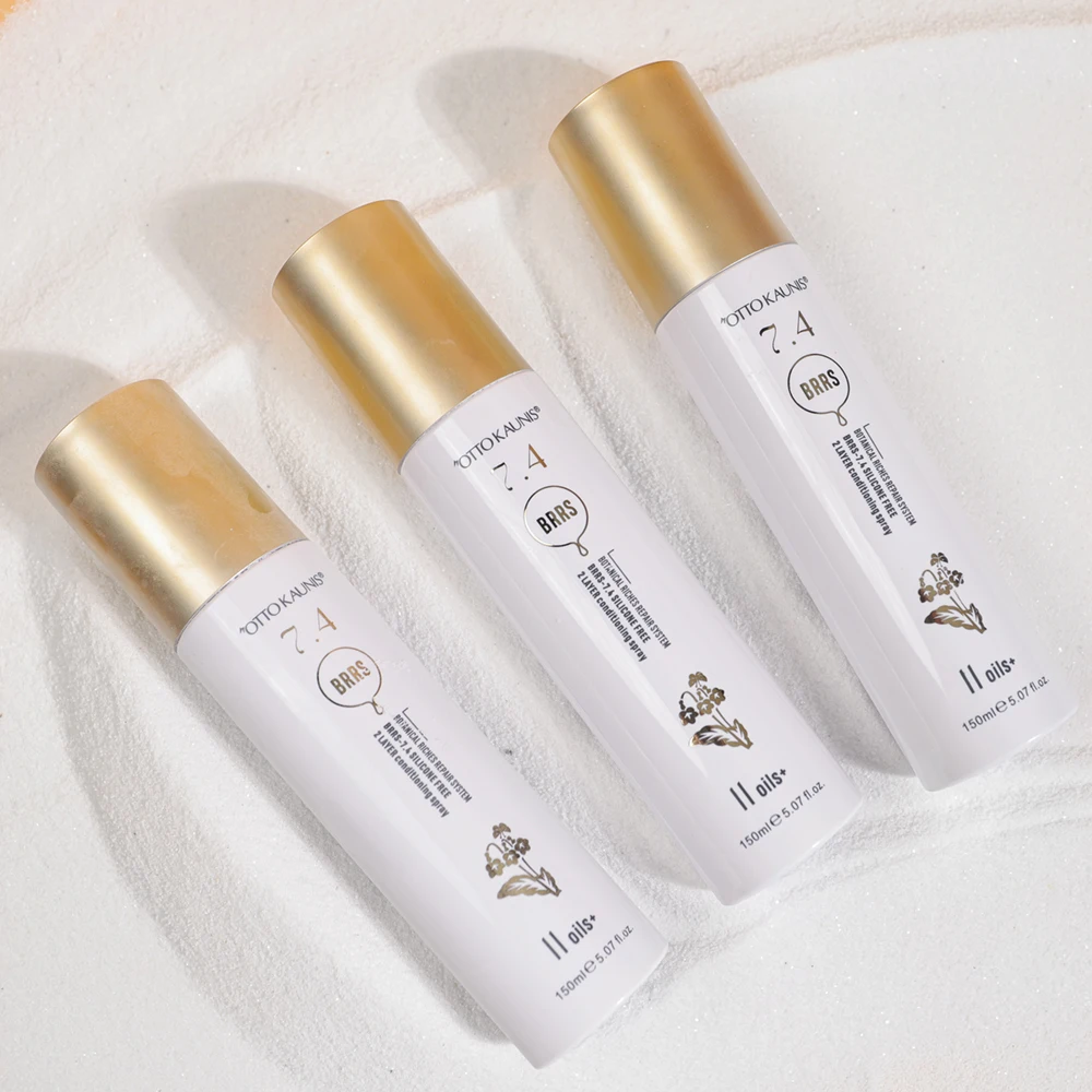 Private Label Silicone Free Argan Protein Leave In Hair Conditioner Spray Hair Care Silkening Mist Spray for All Hair