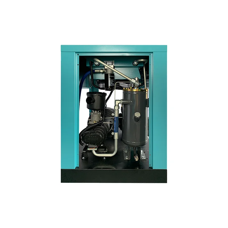 rotary screw air compressor 7.5KW 10HP   1200L  ForProduction workshop screw air compressor pump