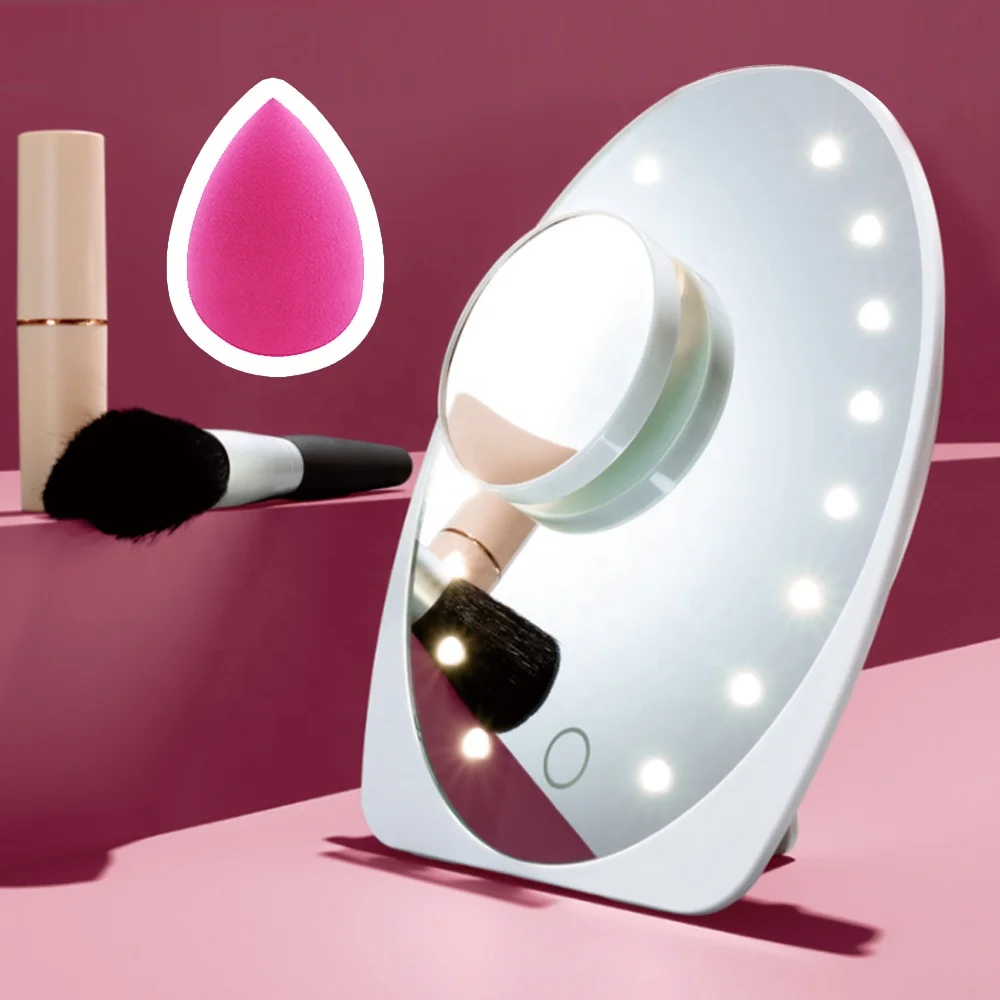 Custom wholesale cosmetic mirror led mirrors makeup mirror