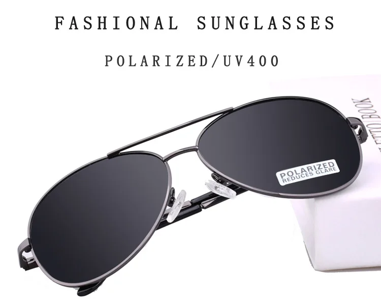 2023 Promotional Sunglasses Double Bridge Gafas De Sol Metal Frame Pilot Sunglasses