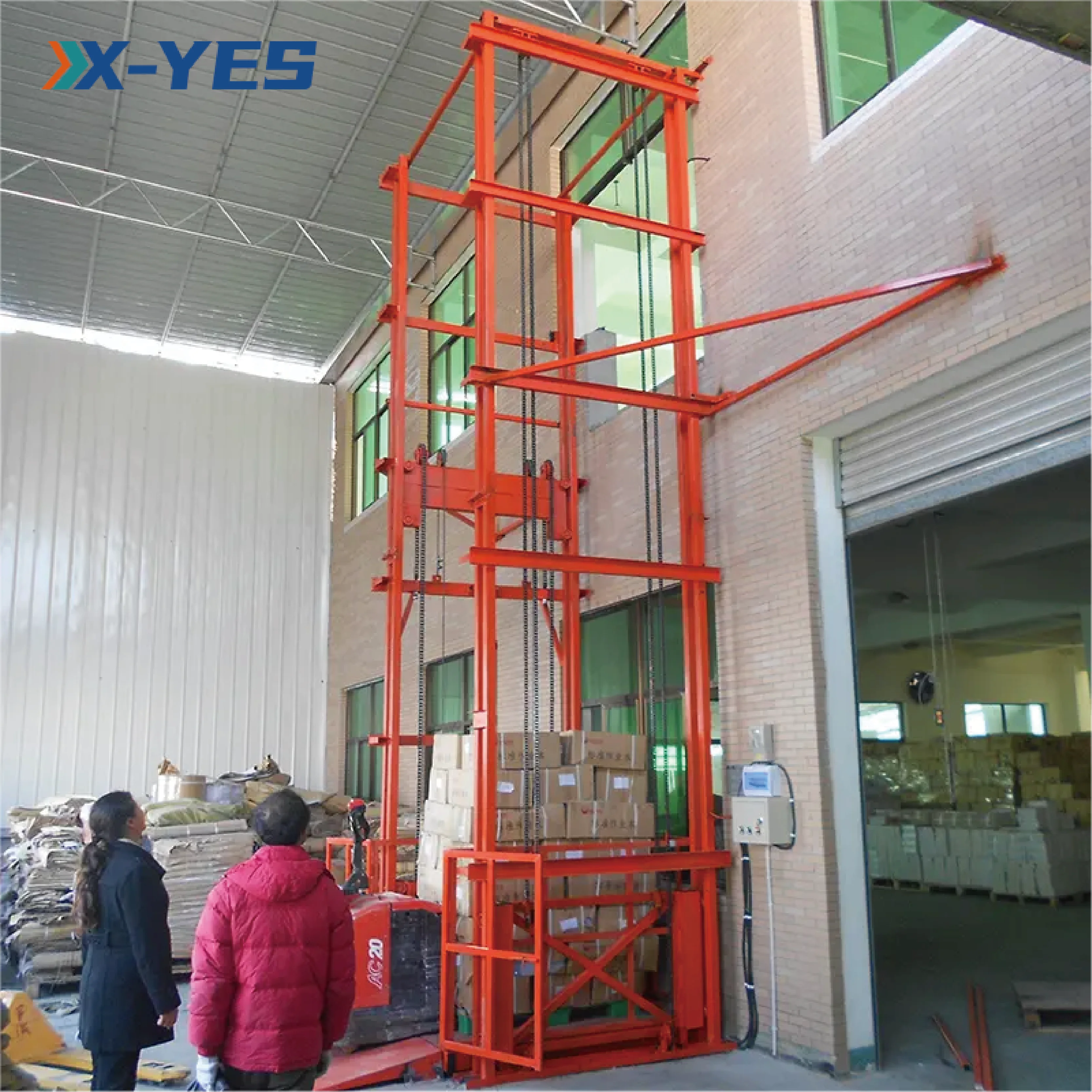 Vertical Lift Industrial Material Freight Lift Freight Elevator Cargo Lift for warehouse