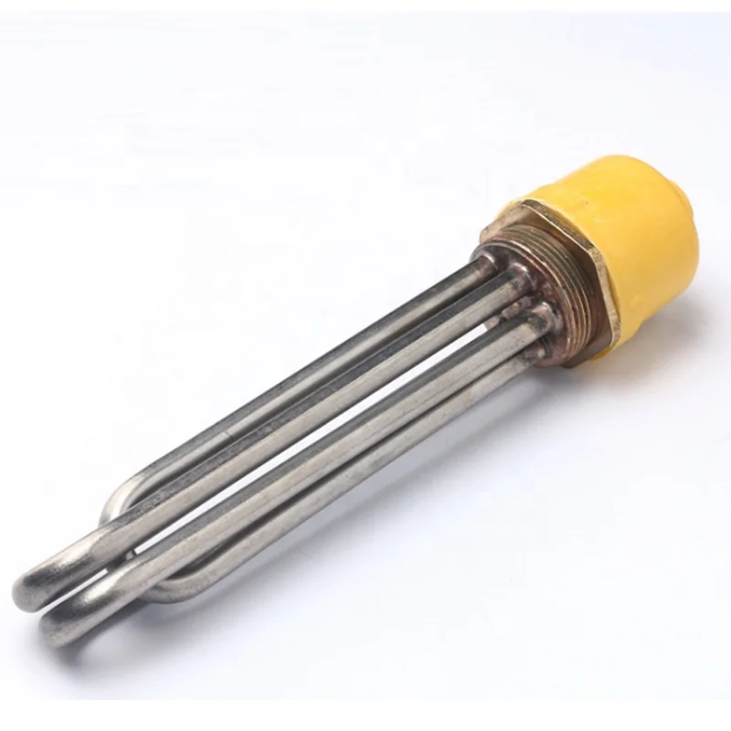 Customization D40/50 Threaded U Type stainless steel heating rod flange electric heating pipe mold heating tube