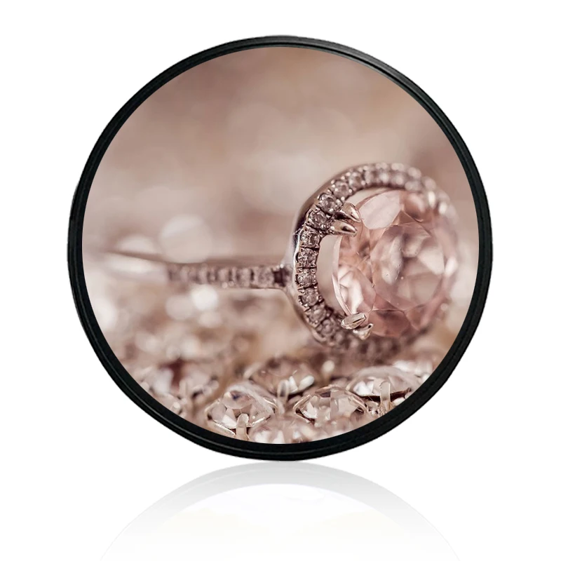 New Design Round  Display LCD Panel with IPS Technology Digital Signage