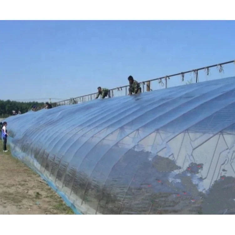 Custom UV 200 250 microns agricultural multi plastic greenhouse polythene plastic cover pe film for greenhouse