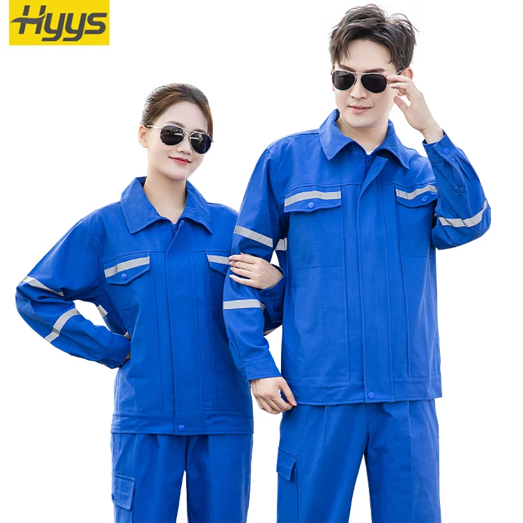 Men jacket light weight jacket and pants construction suit working clothes safety uniform worker suit