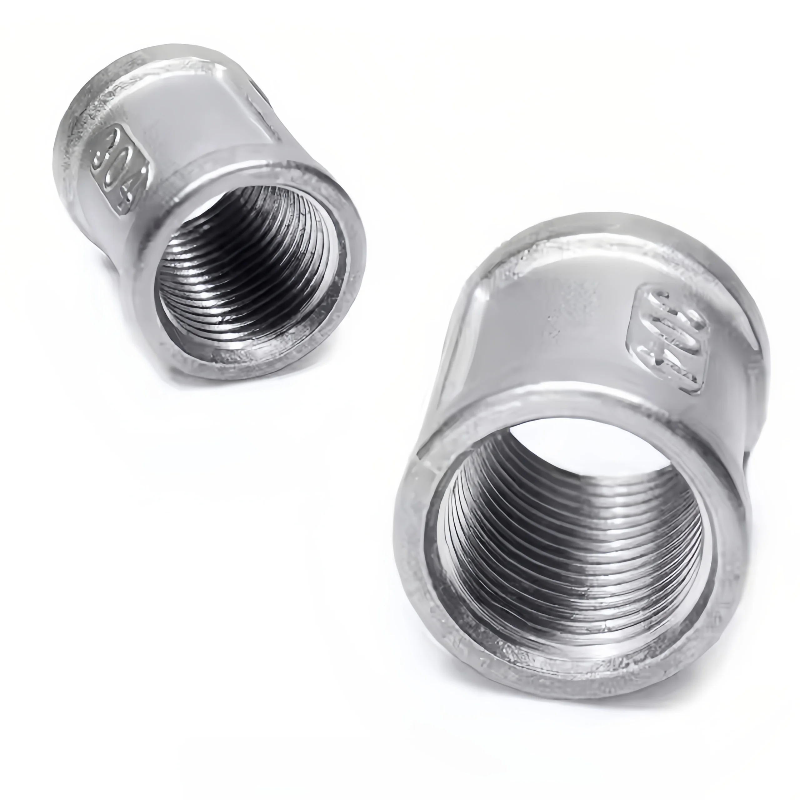 Factory Wholesale Stainless Steel Pipe Fittings SS304 SS316 BSP Socket For Pipeline Connection