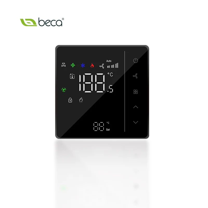 Beca BAC-007 Smart Temperature Module Sensor Dual Relay Output Wifi Wireless Controller for Thermostat Switch for Home Use