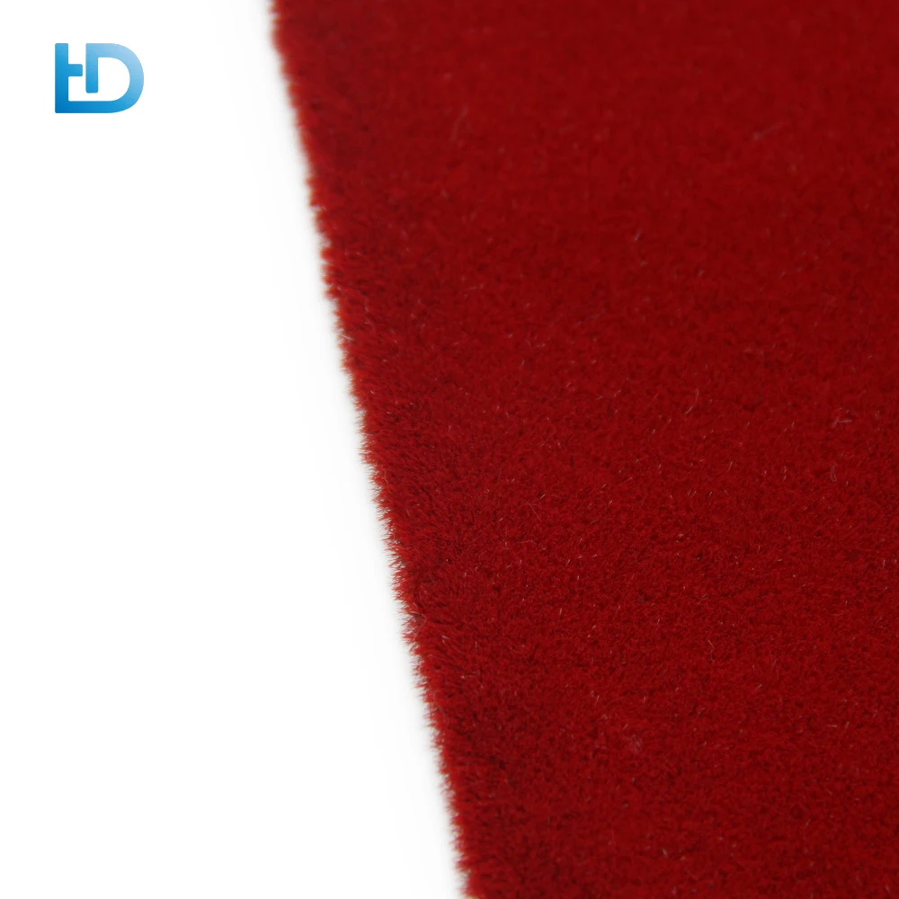 Устойчивый к пятнам водостойкий легко моющийся Оранжевый ПВХ Флокированный Коврик по индивидуальному