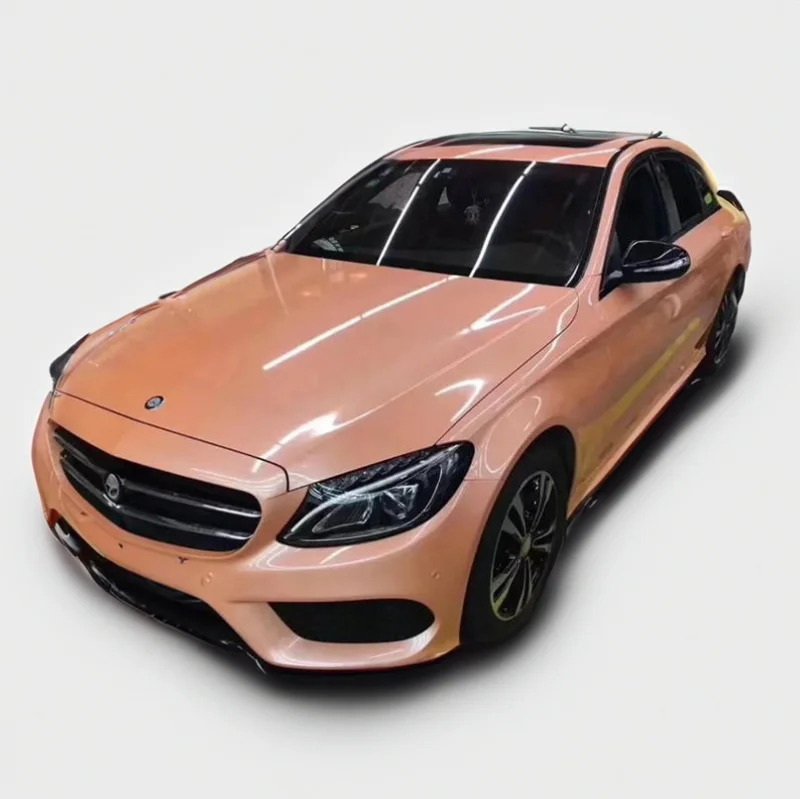 Factory Wholesale Satin Metallic Chrome vinyl Matte black Chrome Car Wrap Vinyl Car Body Decoration Vinyl Film