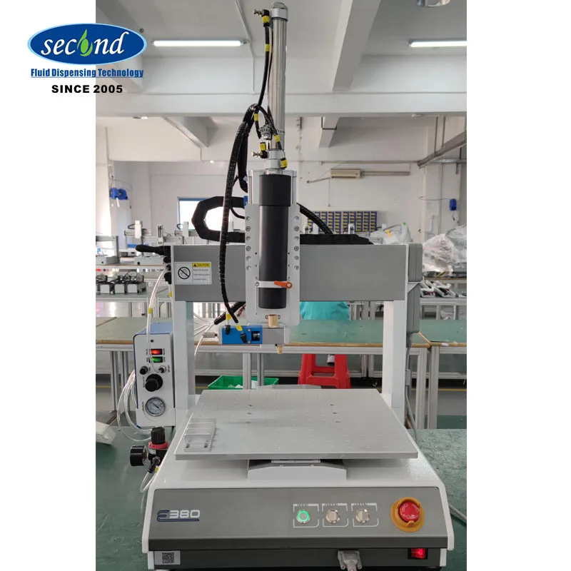 Desktop dispensing machine 3 Axis Glue Dispensers  for 300-330ml silicone rubber adhesive sealant