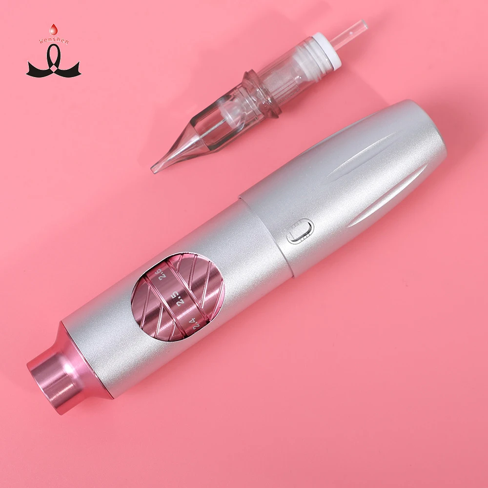 YD Blink PMU Machine Pen Light Weight Rotary Machine Pen Micropigmentation Microblading Machine Kit